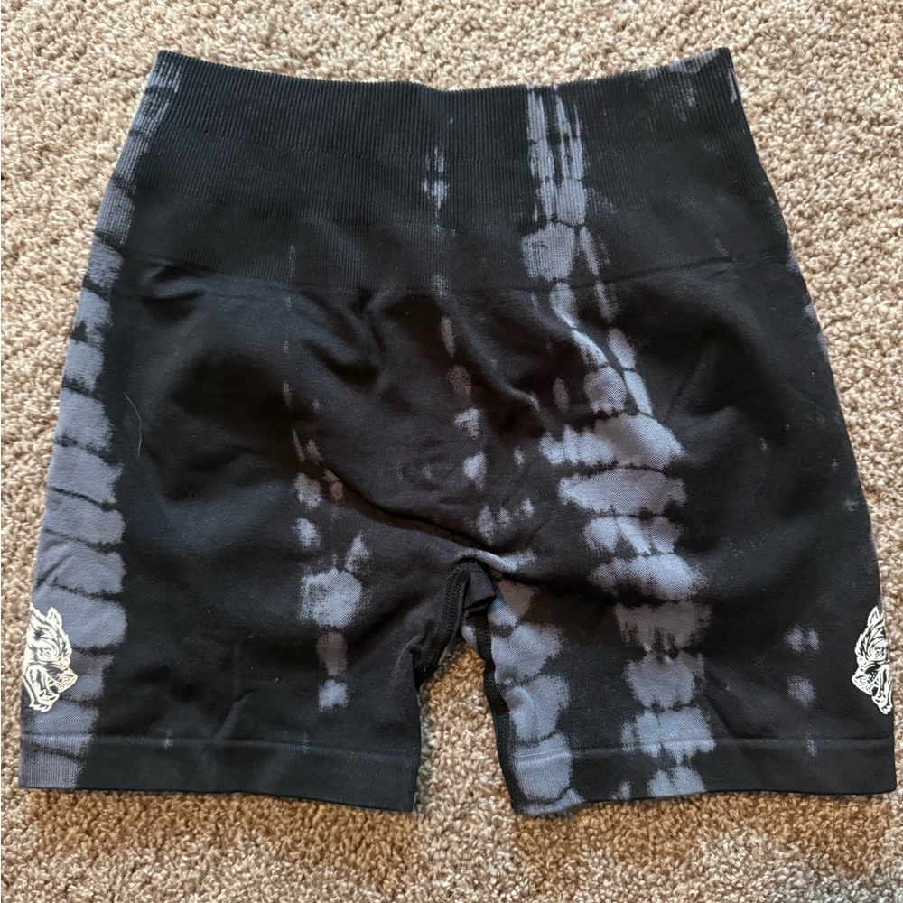 Darc Sport Black and Gray Athletic Shorts